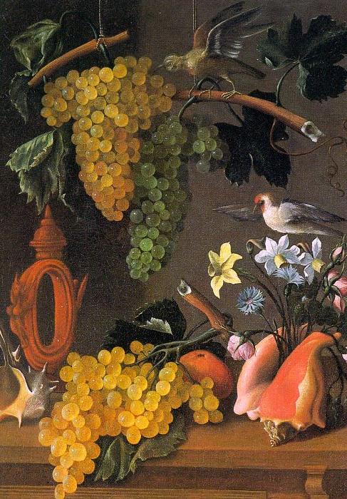  Juan de  Espinosa Still Life with Grapes  6 oil painting picture